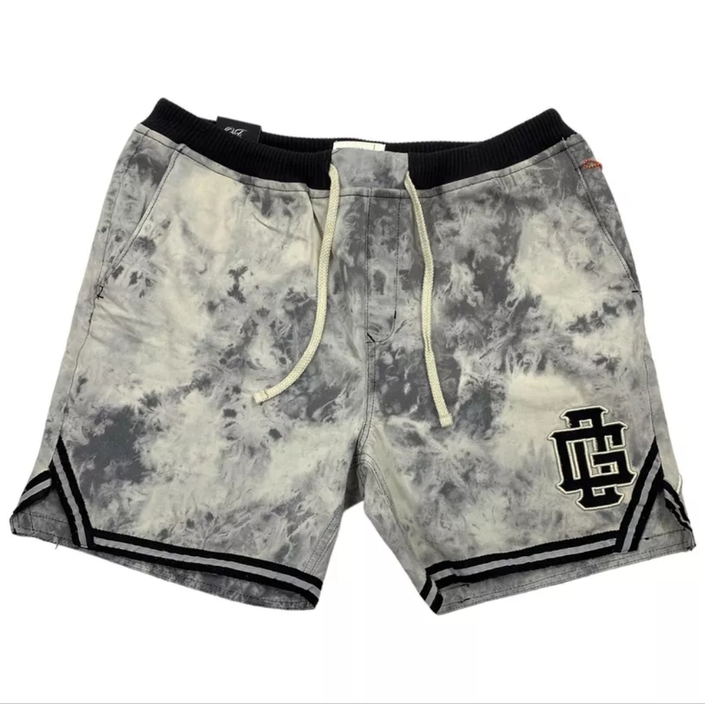 ORIGINAL FABLES "Fire OG" Acid Wash Denim Shorts Acid Blue Mens SZ SMALL